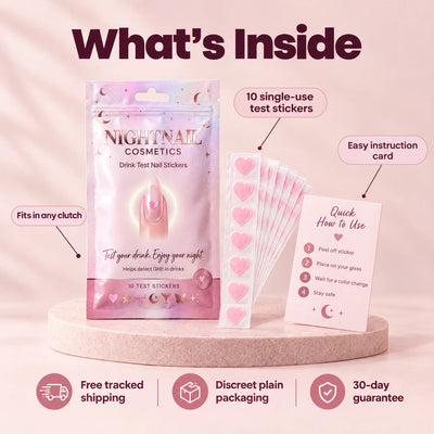 Nightnail™ Drink Test Nail Stickers