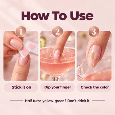 Nightnail™ Drink Test Nail Stickers
